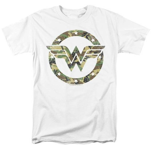 Dc Wonder Woman Camo Wonder Woman Logo Unisex Adult T Shirt For Men And Women