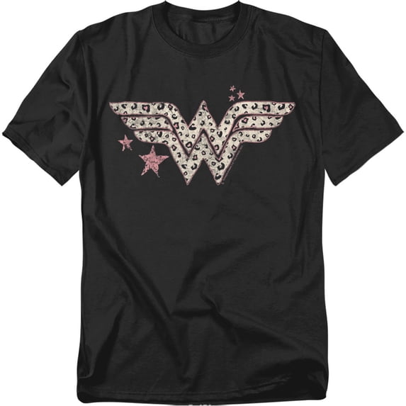DC Comics Wonder Woman T-Shirt Leopard Wonder Woman Unisex Graphic Tee For Men & Women