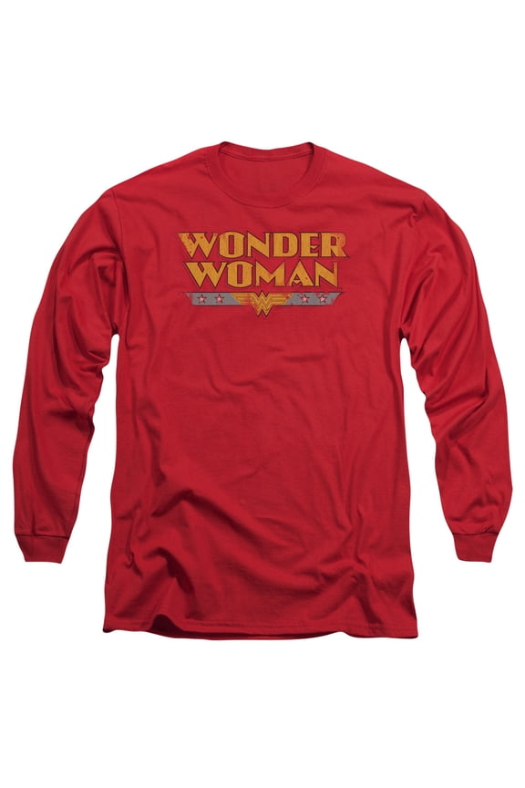 Dc - Wonder Woman Logo - Long Sleeve Shirt - Large