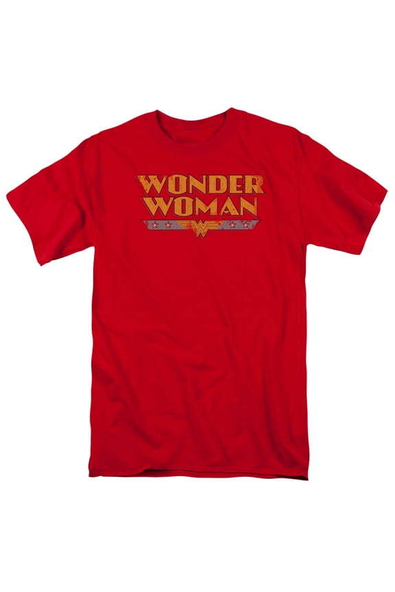 Dc Wonder Woman Logo Officially Licensed Adult T-Shirt M