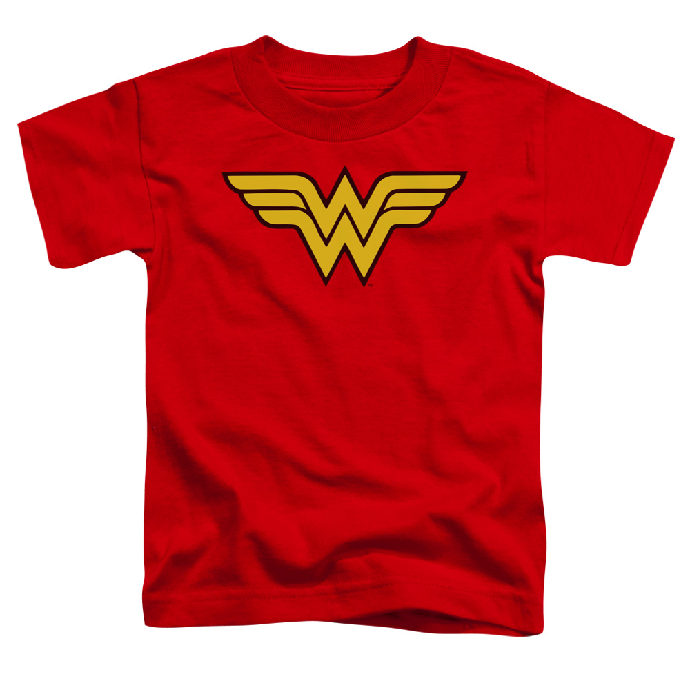 Dc - Wonder Woman Logo - Toddler Short Sleeve Shirt - 4T