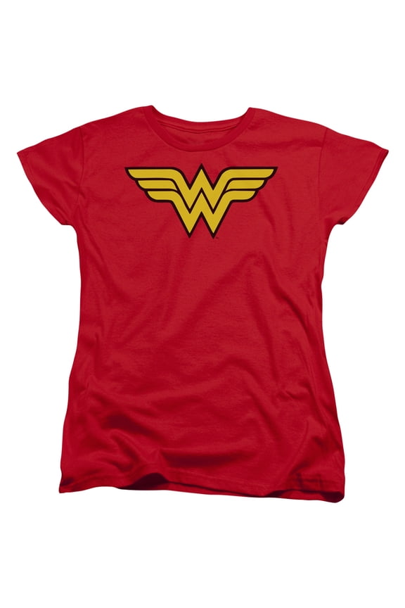 Dc - Wonder Woman Logo - Women's Short Sleeve Shirt - Large