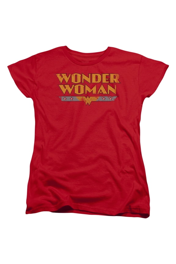 Dc - Wonder Woman Logo - Women's Short Sleeve Shirt - Small
