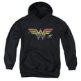 thumbnail image 1 of Dc Wonder Woman Rainbow Wonder Woman Kids Pull-Over Hoodie (Medium) for Youth Boys and Girls, Black, 1 of 5