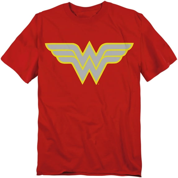 DC Comics T-Shirt Ww Logo Unisex Graphic Tee For Men & Women