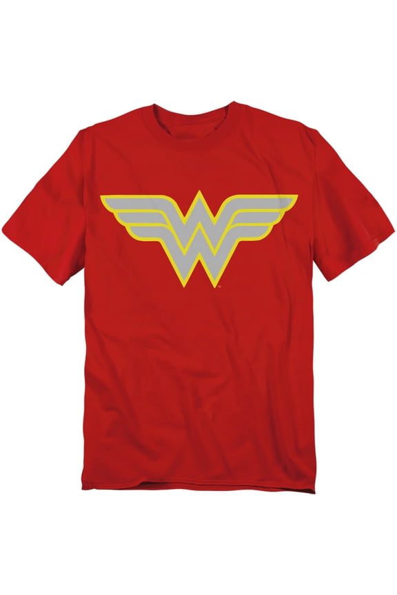 DC Comics T-Shirt Ww Logo Unisex Graphic Tee For Men & Women