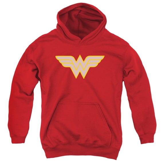 Dc - Ww Logo - Youth Hooded Sweatshirt - Large