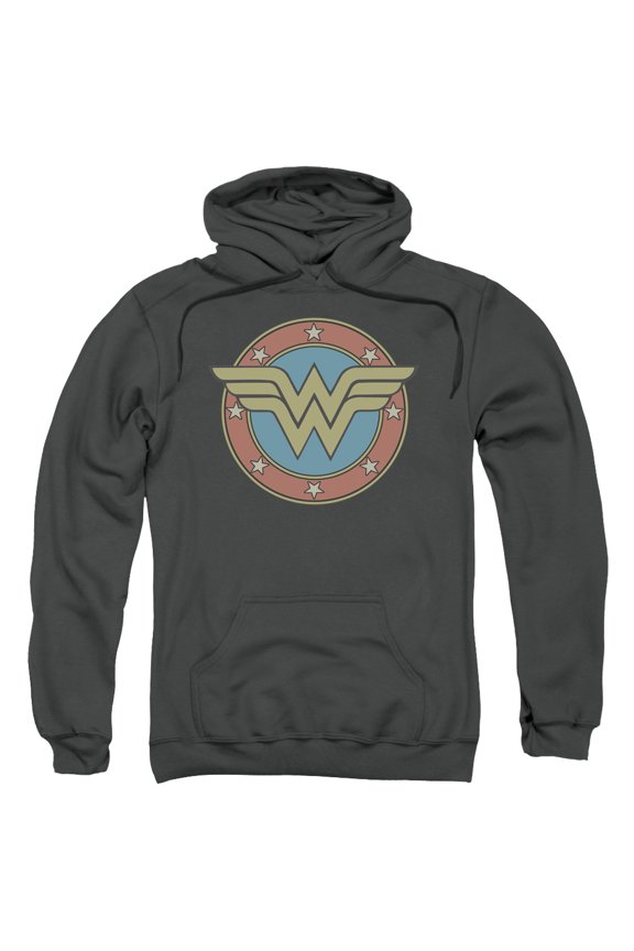 Dc - Ww Vintage Emblem - Pull-Over Hoodie - Large