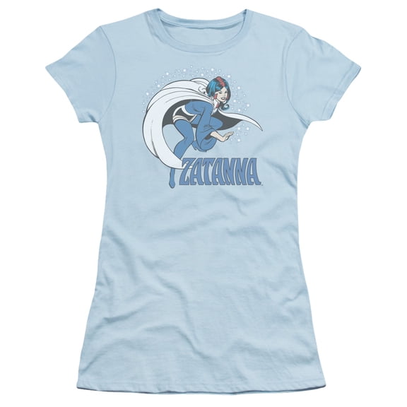 Dc - Zatanna - Juniors Teen Girls Cap Sleeve Shirt - Small
