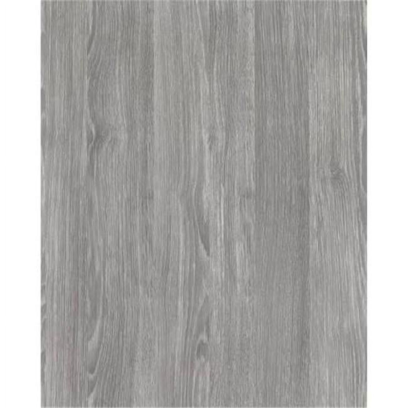 Gray Oak Self-Adhesive PVC Peelable Wallpaper