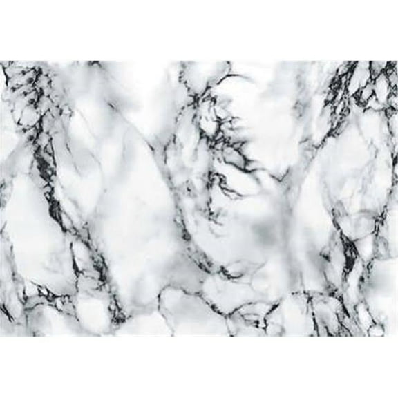 Dc-fix 346-8031 26 x 78 in. Decorative Self Adhesive Film, Marble White
