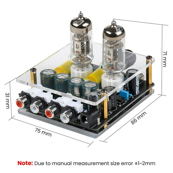 Dc12-16V Upgraded Preamplifier Amplifiers Hifi Tube Preamp Amp Speaker Sound Home Theater For J1 6J2 6J3 6J4 6J5 6A2 6K4 6K5 Smile Home
