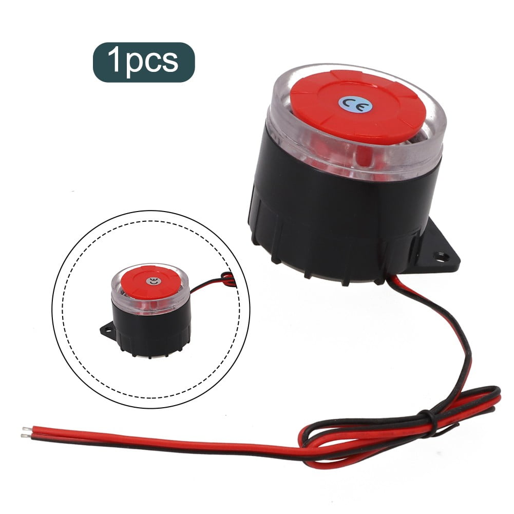 150 DB Wired Alarm Siren Horn - 12V DC Dual Tone Security Siren For Home Burglar Alarm Systems