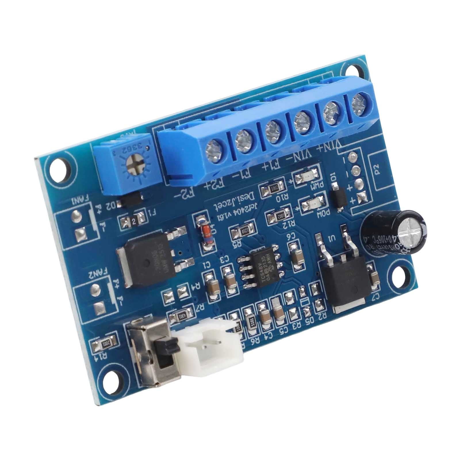 Dc12V 24V Automatic For Pwm Pc Cpu Fan Temperature Control Speed ...