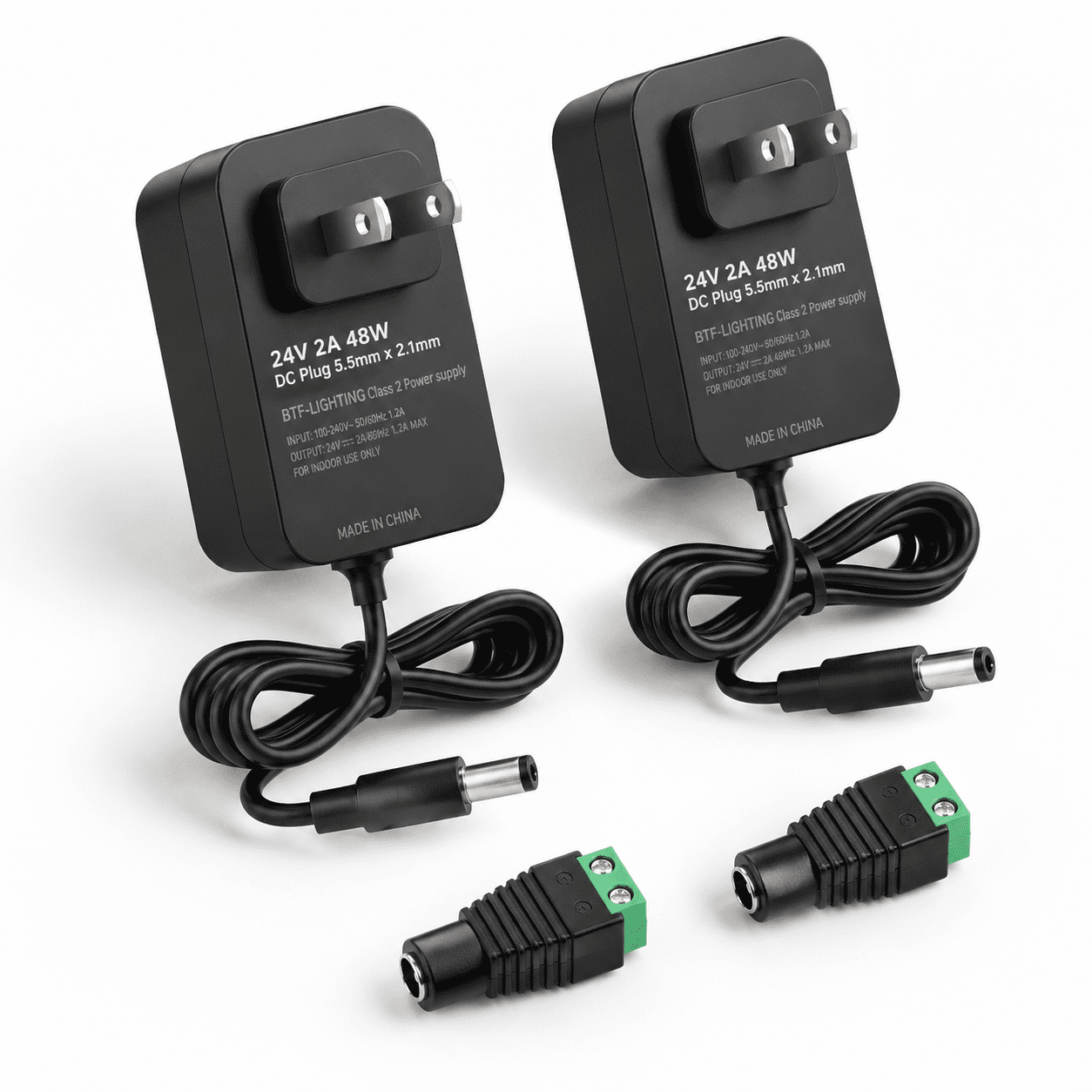 Dc24v 2a 48w Led Driver 2 Pack Cl2 Transformer - Walmart.com