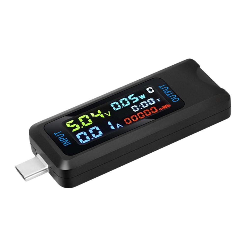 Dc4.5v36v Usb Power Meter Current Voltage Ohmmeter Charging Electronics ...