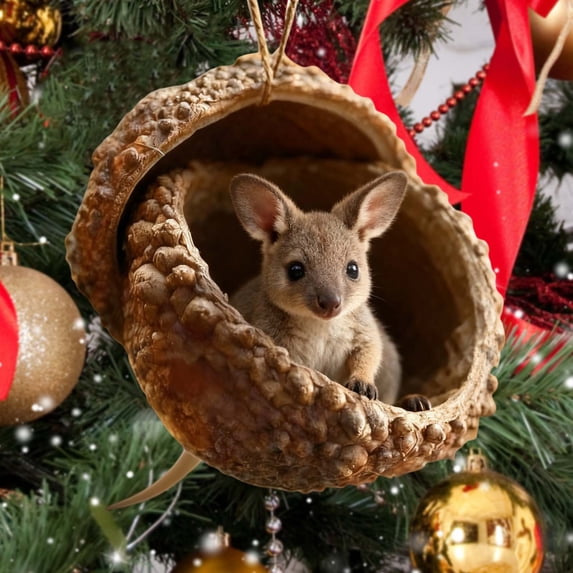 DcGZvy Acorn Ornaments Christmas Home Decor, Holiday Decorations Christmas Indoor, Christmas Decorations Room(1PC)