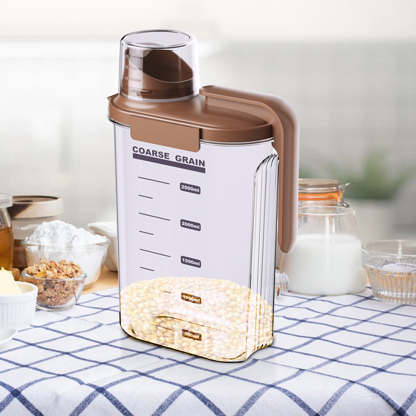 Storage Container For Snacks DcGZvy Airtight Food Storage Clear Snack Container with Lids Snack ...