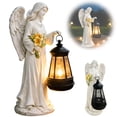 thumbnail image 1 of DcGZvy Angels Garden Statue, Outdoor Figurine Lights,Decorative Lantern, Waterproof Angeles Sculpture Lawns Yard Art Patio Ornament Housewarming Gift,1PC, 1 of 9