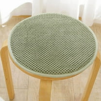 DcGZvy Chair Pads 25cm/9.84in Round Seat Cushion Small Seat Pad Kitchen Chair Cushions Non Slip Cute Chair Pad Solid Color Home Decor