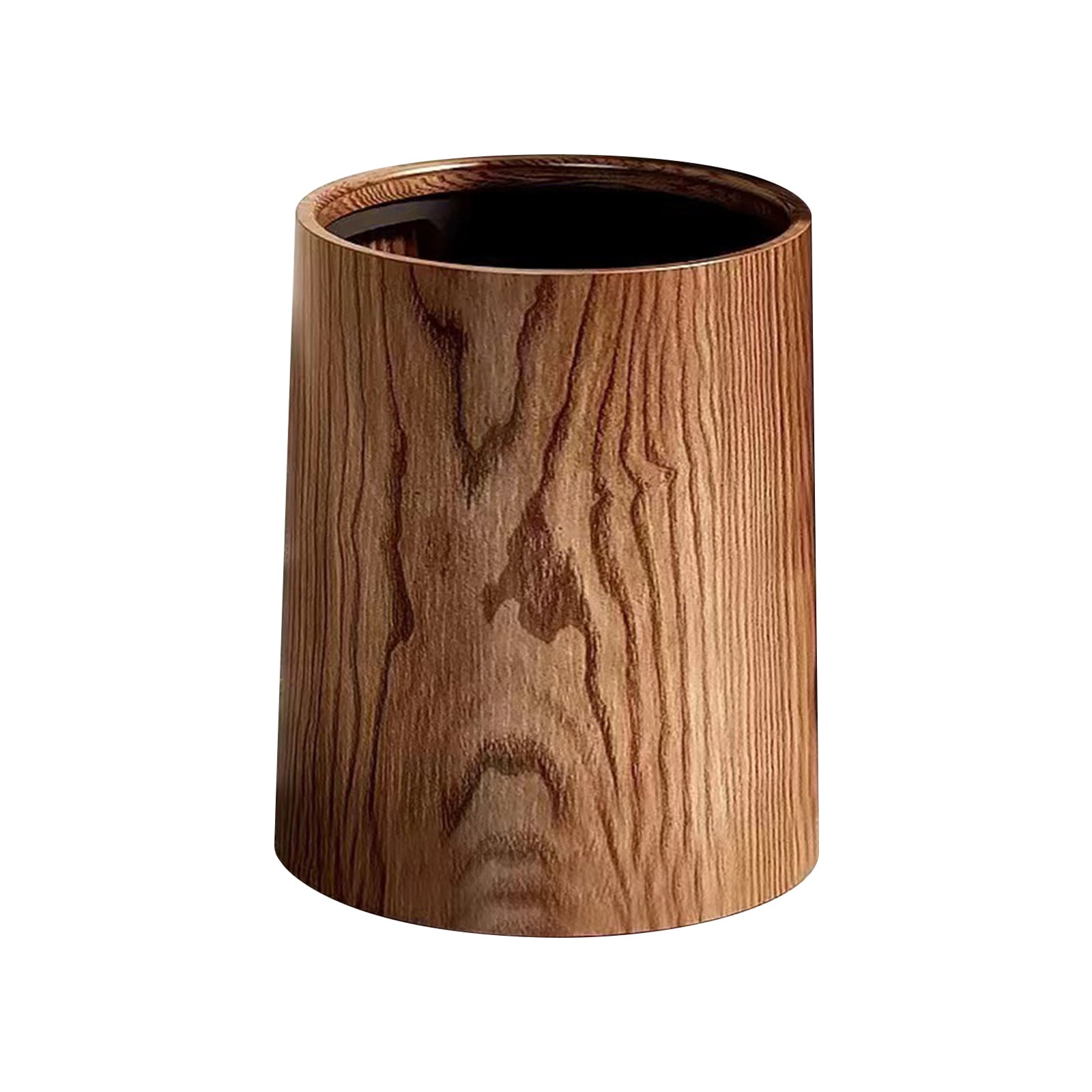 DcGZvy Clearance Indoor Office Trash Can 2024 Household Trash Bin Wood ...