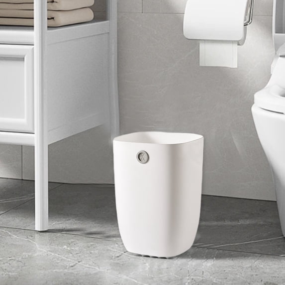 DcGZvy Clearance Kitchen Office Trash Bin Indoor 2024 Waste Basket Bedroom Bathroom Trash Can Household Plastic Garbage Can Fall Savings