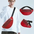 thumbnail image 1 of DcGZvy Crossbody Shoulder Sling Bag Mens Small Sling Bag Cross Body Bag Women Fanny Pack Crossbody for Men Red, 1 of 6
