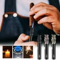 thumbnail image 1 of DcGZvy Pocket Lighters Metal Cigarette Lighter, Small Lighters Decorative Lighter, Windproof Lighter Refillable Lighters, 1 of 6