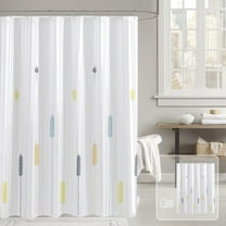 DcGZvy Shower Curtain 71 *79 in Cortinas De Baño Elegantes Waterproof Summer Shower Curtain Boho Shower Curtain Long Shower Curtain Home Bathroom Decoration