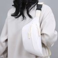 thumbnail image 1 of DcGZvy Sling Bags Small Chest Shoulder Crossbody Chest Bag Crossbody Fanny Packs Womens Crossbody Travel Bag White, 1 of 8