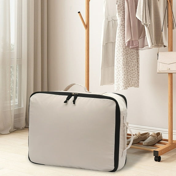 DcGZvy Storage Bins Travel Portable Storage Cubes Large Capacity Storage Bag Clothing Storage Storage Totes With Lids Home Savings