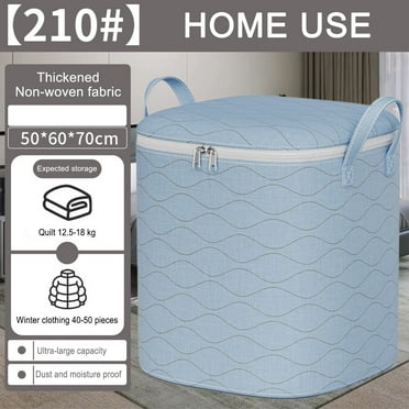 DcGZvy Storage Containers Large Capacity Moving Storage Bag Quilt Storage Bins Toy Storage Thickened Clothes Storage Bag Winter Savings