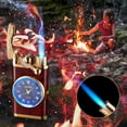 thumbnail image 1 of DcGZvy Torch Lighter Candle Lighter Butane Lighter Cool Lighters with Watch Refillable Windproof Lighters Vintage Lighters Metal Lighter Gifts for Men Valentine's Day Gifts, 1 of 7