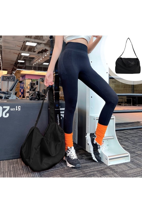 Tote Gym Bag Workout Bags for Gym Men, Zipper Bag Workout Bags for Gym Women, Gym Duffle Bag Overnight Bag for Men