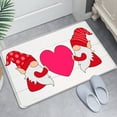 thumbnail image 1 of DcGZvy Valentine'S Day Decorative Rug Washable Rug Non Slip Bathroom Rug Living Room Rug Boho Area Rug Toilet Rug 16 *24 in, 1 of 7