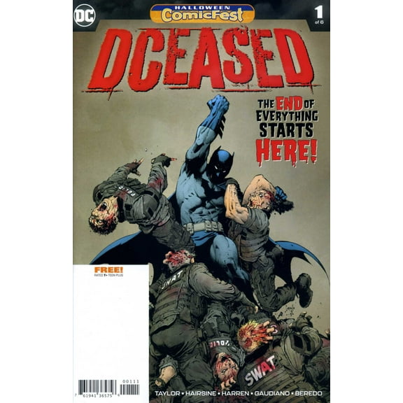 Dceased #1 (3rd) VF ; DC Comic Book