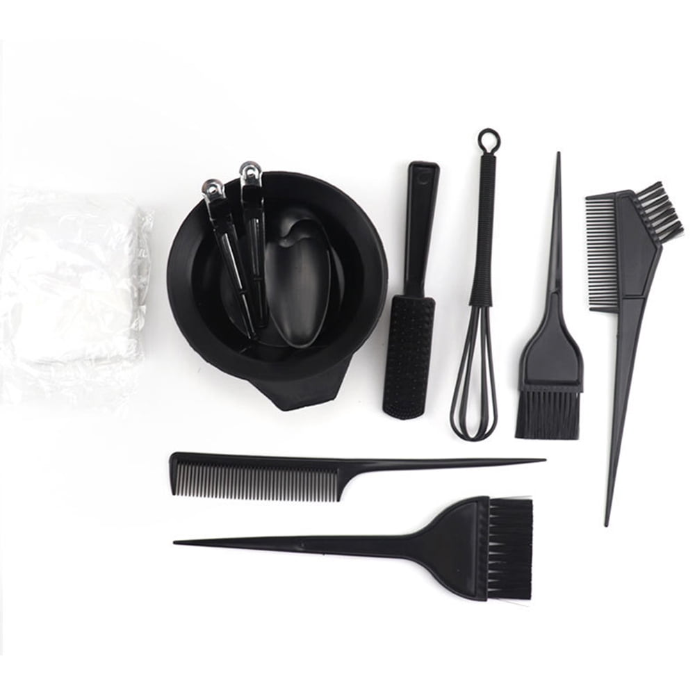 Dcenta 12PCS Hair Dye Coloring Kit Hair Tinting Bowl Hair Color Comb