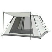 Dcenta 3 - 4 Person Waterproof Camping Tent, Instant Cabin Tent,Easy Setup Pop Tents for Camping