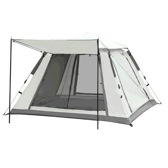 Dcenta 3 - 4 Person Waterproof Camping Tent, Instant Cabin Tent,Easy Setup Pop Tents for Camping