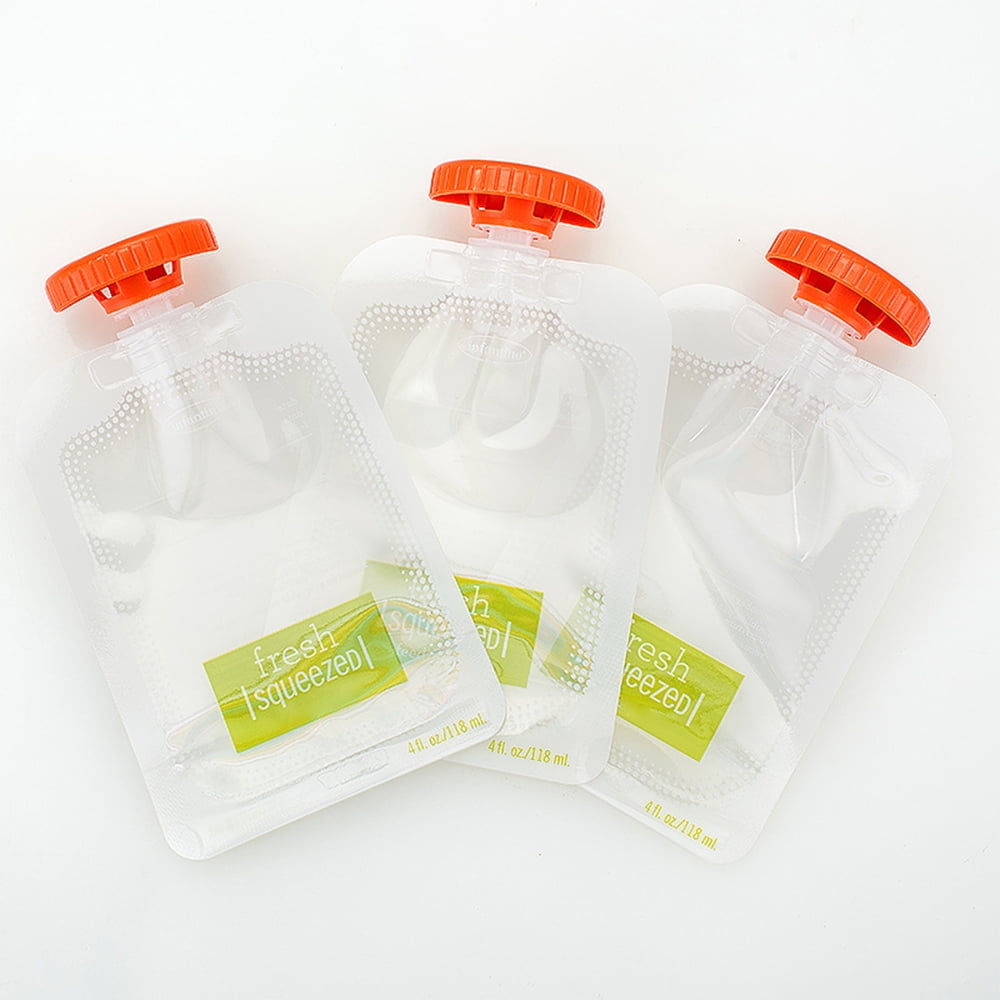 Dcenta Baby Food Storage Containers Puree Pouches for Babies and