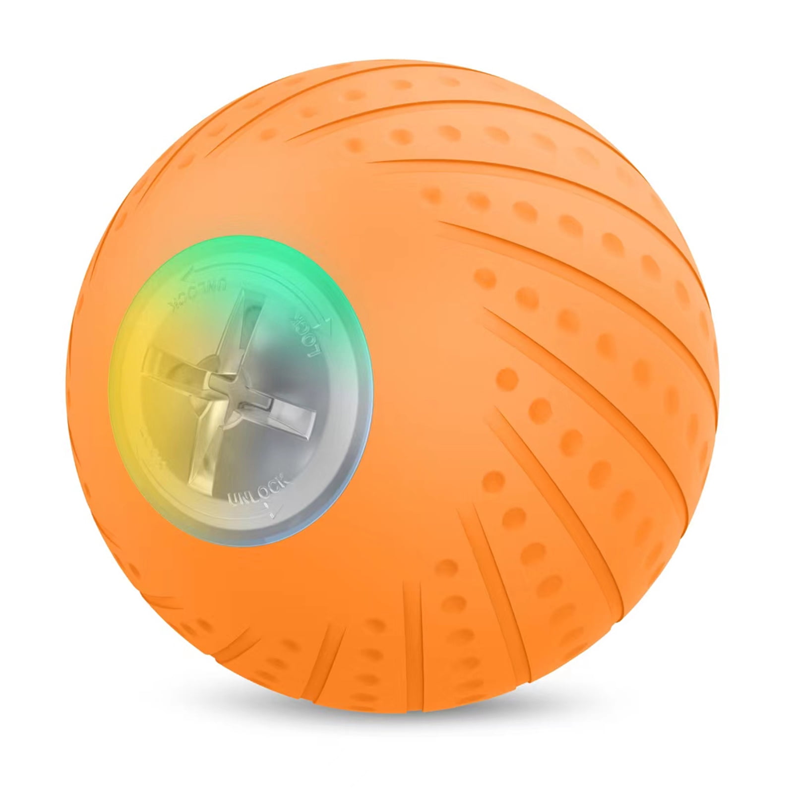 Dcenta Dog Toy Ball Interactive Jolly Ball Herding Ball for Dogs Two Working Modes, Simple