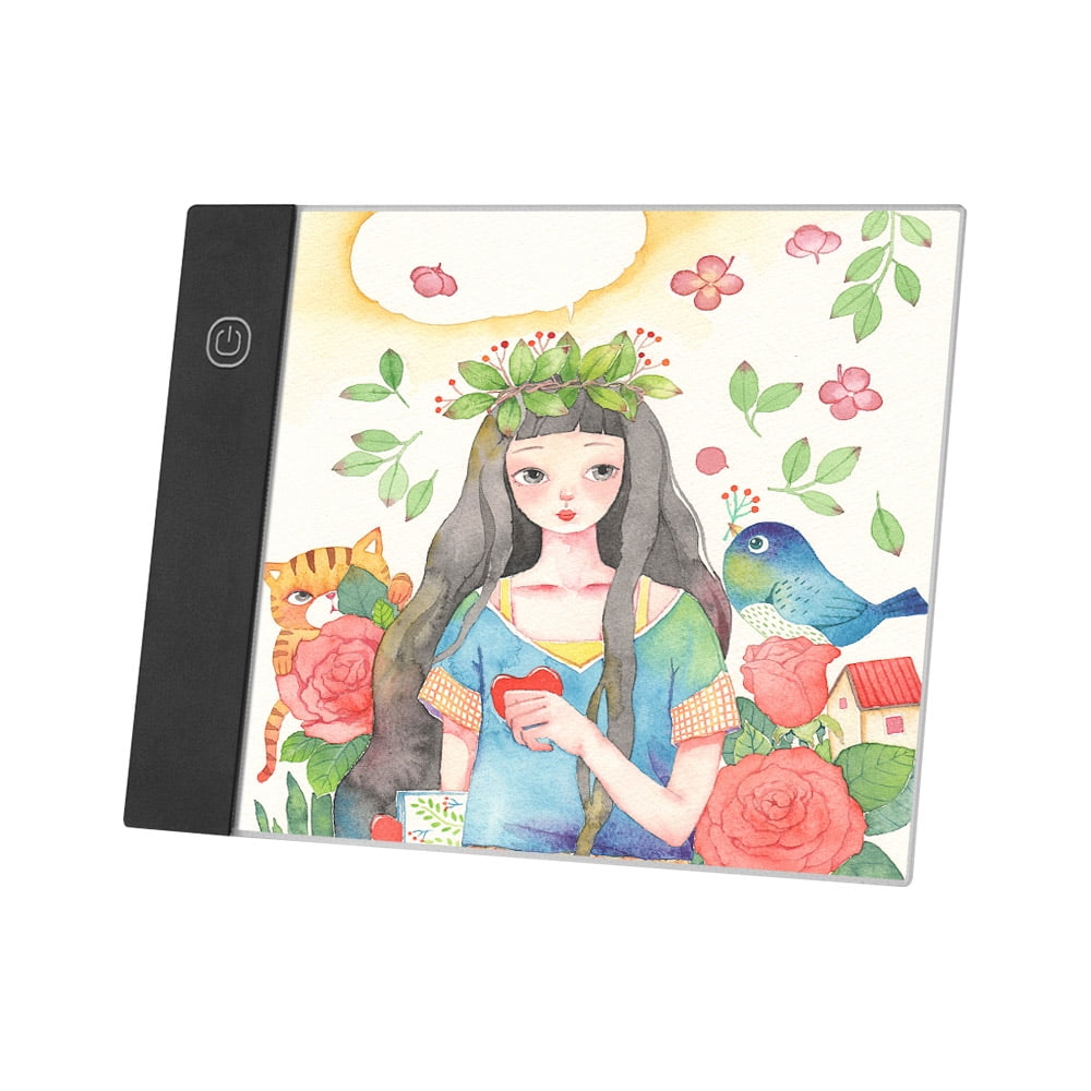 Dcenta Drawing Tracer, A5 Graphic Tablet Light Pad Digital Tablet Copyboard for Tracing Drawing Copying