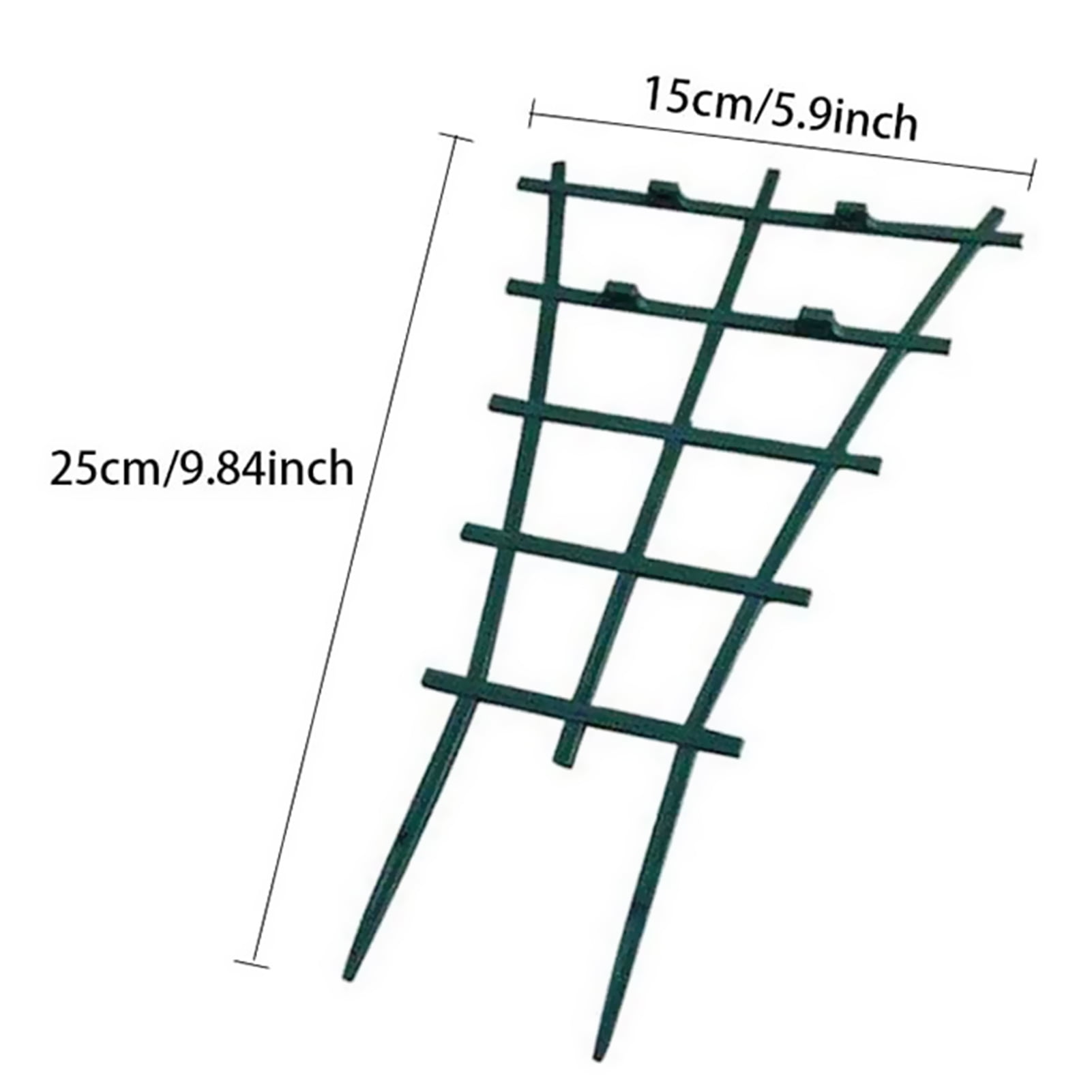 Dcenta Garden Trellis Plastics Superimposed Climbing Plants Support for
