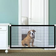 Dcenta Magic Gate Pet Safety Gates, Portable, Folding Mesh Safety Fence