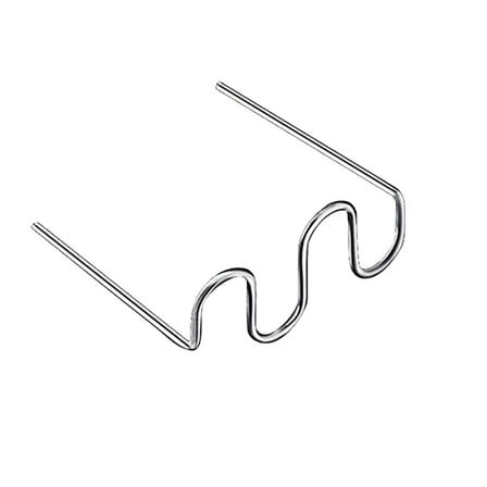 Dciustfhe 1000Pcs Staples For Hot Stapler Tool Wave Staples Bumper Bodywork 0.8 0.6mm S Wave Staples