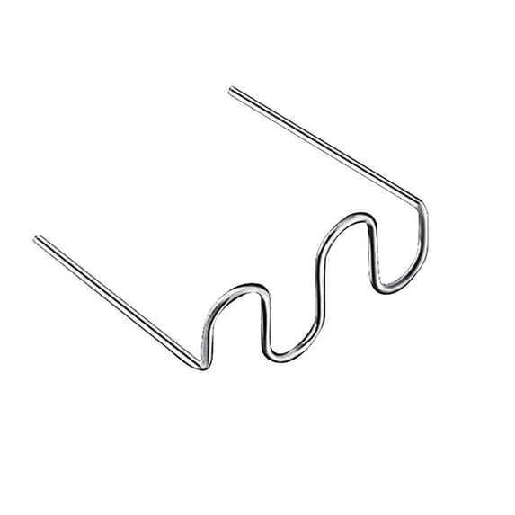 Dciustfhe 1000Pcs Staples for Hot Stapler Tool Staples Bumper Bodywork 0.8 0.6mm S Staples