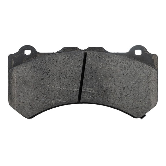 Dcmunx 1pc Disc Brake Pad Set Front Side Semi Metallic Low Ceramic Slotted for Nissan for GT-R 3.8L 2009-2010 2012-2014 Includes Shims and Hardware Pro-Line Series 107859013 50013820