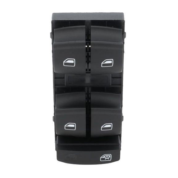 Dcmunx 1pc Power Door Window Control Switch Front Left Driver Side Plastic Black 4F0959851 for Audi for A3 2006-2010 for A3 Quattro 2006-2010 for Q7 2010-2011 Female-Connect Gender