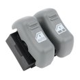 thumbnail image 1 of Dcmunx 1pc Power Door Window Control Switch Front Left Driver Side Plastic Gray Black for Pontiac for Firebird 3.4L 1993-1995 & 5.7L 1993-2002 & 3.8L 1995-2002 Female-Connect Gender, 1 of 8