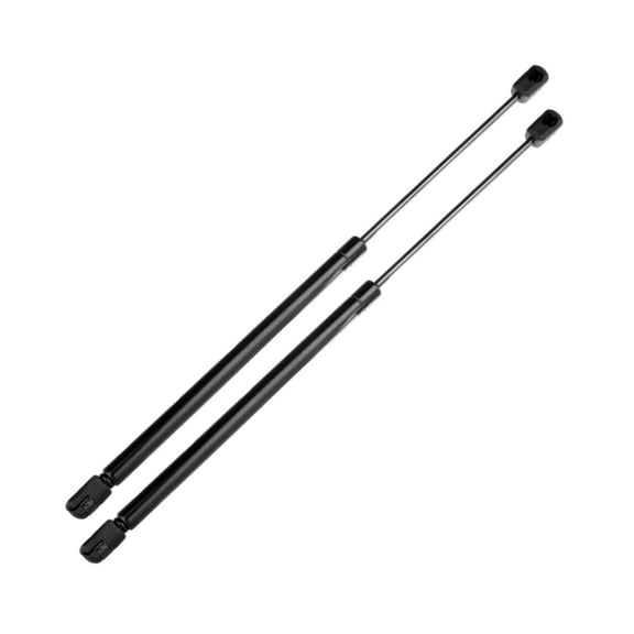 Dcmunx 2pcs Window Lift Supports Rear Side Struts Springs Gas Charged Smooth Black Steel for Jeep for Liberty 2002-2007 11.02 -Actual Compressed Length Kit-Kit or Single Part